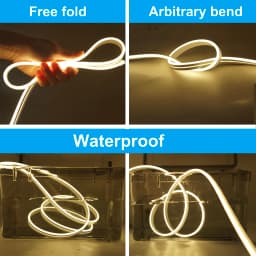 5V 12V Led Neon Light Strip 5mm-6mm Narrow SMD 2835 120LEDs/M IP67 Waterproof Soft Light Bar Shape Decoration