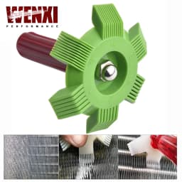 Universal Car Radiator Condenser Fin Comb Air Conditioner Coil Straightener Hand Cleaning Tool Auto Cooling System Repair