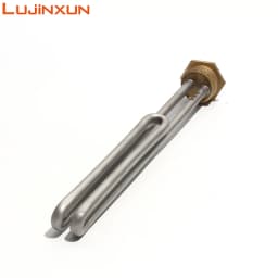Lujinxun Stainless Steel Electrical Heating Element Booster Tube For Water Boiler ,1"/DN25/32mm, AC110V/220V/380V,1/2/3/4/6KW