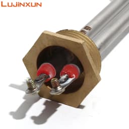 Lujinxun Stainless Steel Electrical Heating Element Booster Tube For Water Boiler ,1"/DN25/32mm, AC110V/220V/380V,1/2/3/4/6KW
