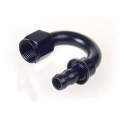 Uuiversal Aluminum AN6 AN8 AN10 Oil Fuel Fitting Oil Fuel Push On Hose 0 90 45 180 Degree Rubber Tube Hose End