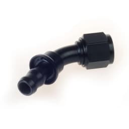 Uuiversal Aluminum AN6 AN8 AN10 Oil Fuel Fitting Oil Fuel Push On Hose 0 90 45 180 Degree Rubber Tube Hose End