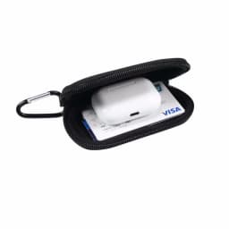 Neoprene Shockproof Mini Storage Bag Belt Clip Bluetooth Earphone Case For Airpods Pro 2 3 4 i12 TWS Cover Charger Car Key Pouch