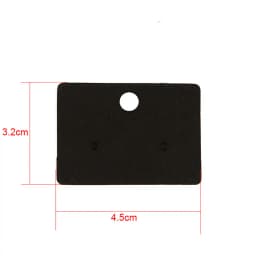 50pcs/lot Earring Cards Holder Paper Hairpin Necklace Display Cards Cardboard Hang Tag For Diy Jewelry Packaging Making Findings