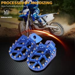Motorcycle CNC Foot Pegs Rests Footpegs Footrests For Yamaha YZ65 YZ85 YZ125 YZ250 YZ 65 85 125 250 250F 125X 450F WR 250F 450F