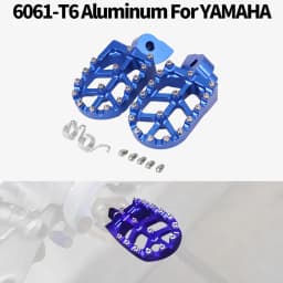 Motorcycle CNC Foot Pegs Rests Footpegs Footrests For Yamaha YZ65 YZ85 YZ125 YZ250 YZ 65 85 125 250 250F 125X 450F WR 250F 450F