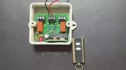 Normstahl / Crawford Standard Steel T433-4 Garage Remote Control RCU 433 2K 4K EA 433 2KS 4KS N002800 433MHz Rolling Code