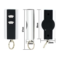 Normstahl / Crawford Standard Steel T433-4 Garage Remote Control RCU 433 2K 4K EA 433 2KS 4KS N002800 433MHz Rolling Code