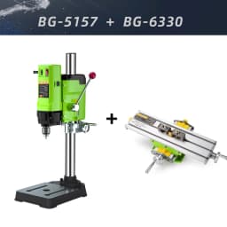 Allsome 6-Speed Drill Press Machine BG-5157 1200W Benchtop Drill Press for Home Workshop, Wood & Metal Drilling