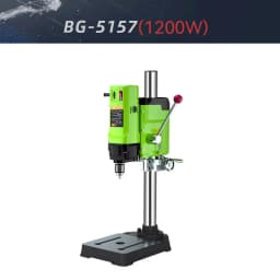 Allsome 6-Speed Drill Press Machine BG-5157 1200W Benchtop Drill Press for Home Workshop, Wood & Metal Drilling