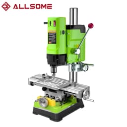 Allsome 6-Speed Drill Press Machine BG-5157 1200W Benchtop Drill Press for Home Workshop, Wood & Metal Drilling