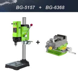 Allsome 6-Speed Drill Press Machine BG-5157 1200W Benchtop Drill Press for Home Workshop, Wood & Metal Drilling