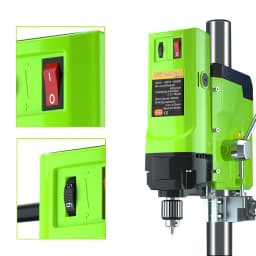 Allsome 6-Speed Drill Press Machine BG-5157 1200W Benchtop Drill Press for Home Workshop, Wood & Metal Drilling