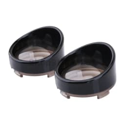Motorcycle ABS Turn Signal Light Blinker Bezels Indicator Lens Trim Lens Cover For Harley Touring Sportster Softail Dyna V-Rod