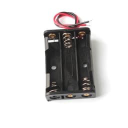 New AAA Power Bank Cases 1X 2X 3X 4X AAA Battery Holder Storage Box Case 1 2 3 4 Slot AAA Batteries Container With Wire Lead