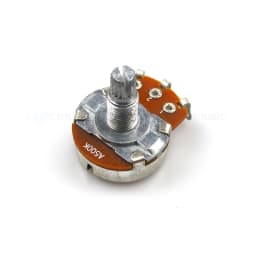 2pcs A500K/B500K Electric Guitar15mm 18mm Split Shaft Linear Taper Potentiometer Volume Tone Big Guitar Pot