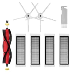 For XiaoMi Roborock S5 Max S6 MaxV S6 Pure Vacuum Spare Parts Water Tank Dust Box HEPA Filter Main Brush Mop Cloth Side Brush