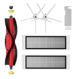 For XiaoMi Roborock S5 Max S6 MaxV S6 Pure Vacuum Spare Parts Water Tank Dust Box HEPA Filter Main Brush Mop Cloth Side Brush
