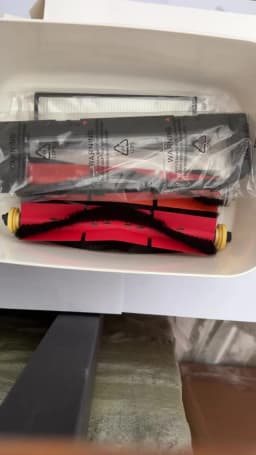 For XiaoMi Roborock S5 Max S6 MaxV S6 Pure Vacuum Spare Parts Water Tank Dust Box HEPA Filter Main Brush Mop Cloth Side Brush