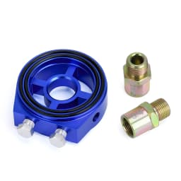 PQY - Oil Filter Cooler Sandwich Plate Adapter M20*1.5 and 3/4-16 Universal Oil Adapter Car Meter PQY6722