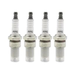 4 Pcs Spark Plugs F7TC for Machinery 4 Stroke Engine GX120 GX160 GX200 GX240 GX270 GX340 GX390