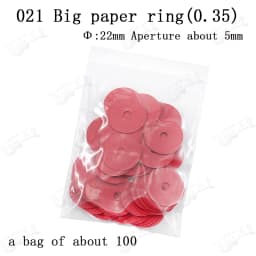 Triomphe Piano Adjustment Maintenance Tools Spare Parts 021 022 Size Paper Ring Paper Washer Gasket Pin Washer