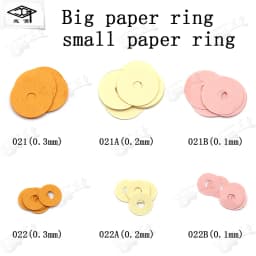 Triomphe Piano Adjustment Maintenance Tools Spare Parts 021 022 Size Paper Ring Paper Washer Gasket Pin Washer