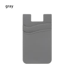 Hot Sale Phone Card Holder Silicone Mobile Phone Back Card Holder Elastic Wallet Stick On Adhesive Cash ID Soft