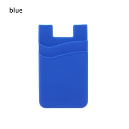 Hot Sale Phone Card Holder Silicone Mobile Phone Back Card Holder Elastic Wallet Stick On Adhesive Cash ID Soft