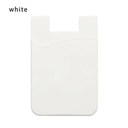 Hot Sale Phone Card Holder Silicone Mobile Phone Back Card Holder Elastic Wallet Stick On Adhesive Cash ID Soft
