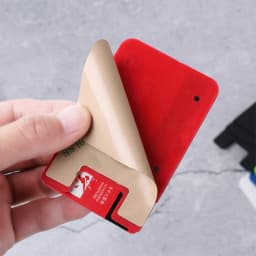 Hot Sale Phone Card Holder Silicone Mobile Phone Back Card Holder Elastic Wallet Stick On Adhesive Cash ID Soft