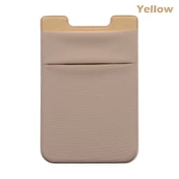 Hot Sale Phone Card Holder Silicone Mobile Phone Back Card Holder Elastic Wallet Stick On Adhesive Cash ID Soft