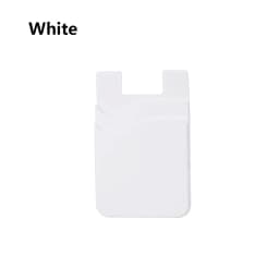 Hot Sale Phone Card Holder Silicone Mobile Phone Back Card Holder Elastic Wallet Stick On Adhesive Cash ID Soft