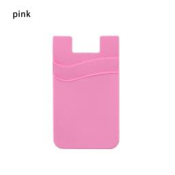 Hot Sale Phone Card Holder Silicone Mobile Phone Back Card Holder Elastic Wallet Stick On Adhesive Cash ID Soft