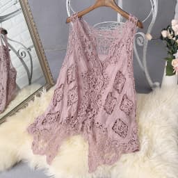Hippie Froral Patch Design Vest Retro Vintage Crochet Summer Beach Cover Up Top Asymmetric Open Stitch Kimono Cardigain 2023