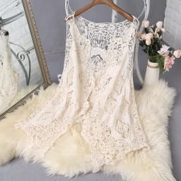 Hippie Froral Patch Design Vest Retro Vintage Crochet Summer Beach Cover Up Top Asymmetric Open Stitch Kimono Cardigain 2023