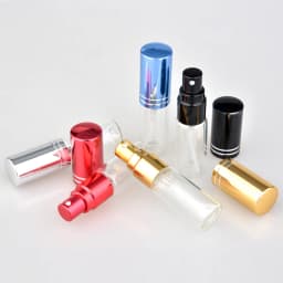 100Pcs/Lot 5ml Portable Empty Cosmetic Case Travel Spray Bottle Perfume For Gift Sample Mini Bottle Parfum Makeup Containrs