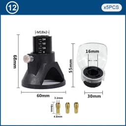 XCAN Abrasive Tool for Dremel Rotary Tool Sanding Grinding Drilling HSS Saw Blade Sanding Drum Woolen Polishing Wheel Wood Drill
