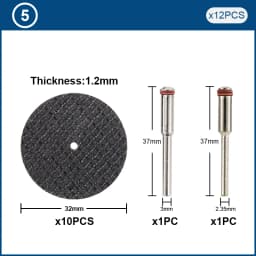 XCAN Abrasive Tool for Dremel Rotary Tool Sanding Grinding Drilling HSS Saw Blade Sanding Drum Woolen Polishing Wheel Wood Drill