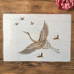 A4 29cm Grass Geometry DIY Layering Stencils Wall Painting Scrapbook Coloring Embossing Album Decorative Template