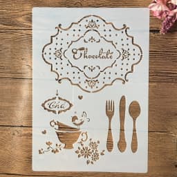 A4 29cm Grass Geometry DIY Layering Stencils Wall Painting Scrapbook Coloring Embossing Album Decorative Template