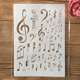 A4 29cm Grass Geometry DIY Layering Stencils Wall Painting Scrapbook Coloring Embossing Album Decorative Template