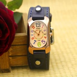 Shsby Cow Leather Strap Color Digital Rectangle Watch Women Bracelet Watches Female Bronze Quartz Watch Student Leisure Watch