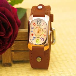 Shsby Cow Leather Strap Color Digital Rectangle Watch Women Bracelet Watches Female Bronze Quartz Watch Student Leisure Watch