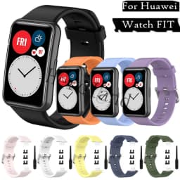 Silicone Watchband For Huawei Watch Fit /fit new /FIT Special B39 Strap Smart Band Wriststrap Bracelet Accessories with tool hot