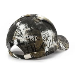 FS Winter Black Red Graffiti Print Baseball Caps For Men Cotton Women Trucker Hat Streetwear Hip Hop Cap Gorras Para Hombre 2026