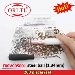 200PCS F00VC05001+F00VC99002 Common Rail Nozzle Repair Kits Steel Ball seal rings F00VC05009 F00VC05008 F00RJ02177 For Bosch