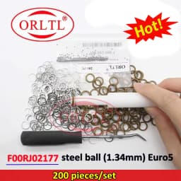 200PCS F00VC05001+F00VC99002 Common Rail Nozzle Repair Kits Steel Ball seal rings F00VC05009 F00VC05008 F00RJ02177 For Bosch