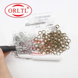 200PCS F00VC05001+F00VC99002 Common Rail Nozzle Repair Kits Steel Ball seal rings F00VC05009 F00VC05008 F00RJ02177 For Bosch