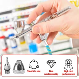 1/3pcs set 0.2/0.3/0.5mm Airbrush Nozzle Needle Airbrushes Spray Gun Spraying Paint Sprayer Replacement parts Tool Accessories